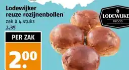 Poiesz Lodewijker reuze rozijnenbollen aanbieding