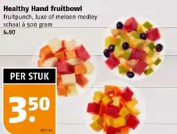 Poiesz Healthy Hand fruitbowl aanbieding