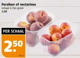 Poiesz Perziken of nectarines aanbieding