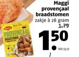 Poiesz Maggi provençaal braadstomen aanbieding