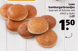 Poiesz hamburgerbroodjes aanbieding