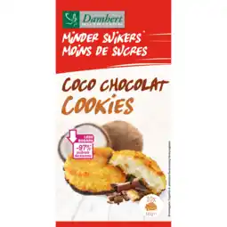 De Online Drogist Damhert Minder Suikers Coco Chocolat Cookies aanbieding