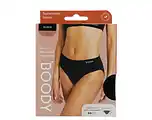 De Online Drogist Boody Menstruatieondergoed Bikinislip Zwart Licht / Normaal Maat XS aanbieding