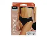 De Online Drogist Boody Menstruatieondergoed Bikinislip Zwart Licht / Normaal Maat L aanbieding