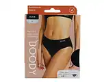 De Online Drogist Boody Menstruatieondergoed Bikinislip Zwart Licht / Normaal Maat L aanbieding