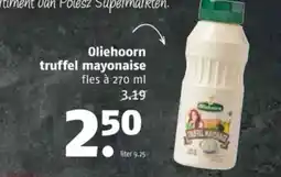 Poiesz Oliehoorn truffel mayonaise aanbieding