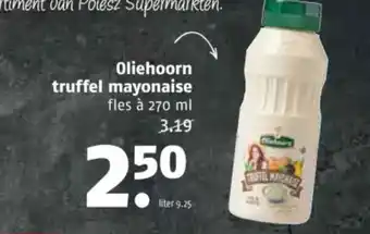 Poiesz Oliehoorn truffel mayonaise aanbieding