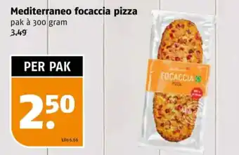 Poiesz Mediterraneo focaccia pizza aanbieding