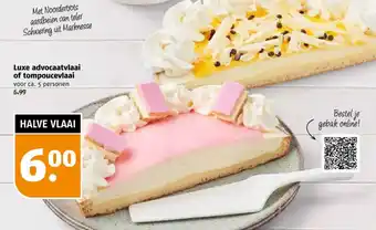 Poiesz Luxe advocaatvlaai of tompoucevlaai aanbieding