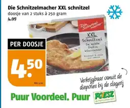 Poiesz Die Schnitzelmacher XXL schnitzel aanbieding