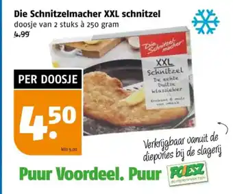 Poiesz Die Schnitzelmacher XXL schnitzel aanbieding