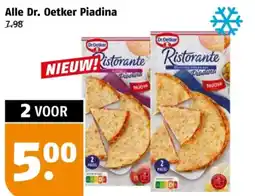 Poiesz Alle Dr. Oetker Piadina aanbieding