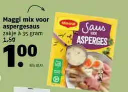 Poiesz Maggi mix voor aspergesaus aanbieding