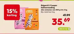 Pets Place Edgard & Cooper kattenvoeding aanbieding