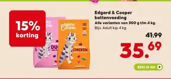 Pets Place Edgard & Cooper kattenvoeding aanbieding