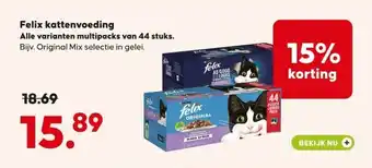 Pets Place Felix kattenvoeding aanbieding