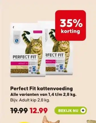 Pets Place Perfect Fit kattenvoeding aanbieding