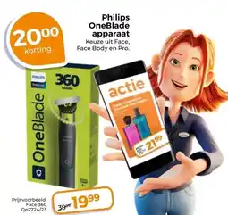 Trekpleister Philips OneBlade apparaat aanbieding