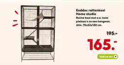 Pets Place Keddoc rattenkooi Home studio aanbieding