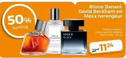 Trekpleister Bruno Banani, David Beckham en Mexx herengeur aanbieding