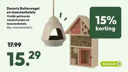Pets Place Decoris Buitenvogel en insectenhotels aanbieding
