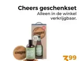 Trekpleister Cheers geschenkset aanbieding