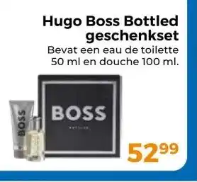 Trekpleister Hugo Boss Bottled geschenkset aanbieding