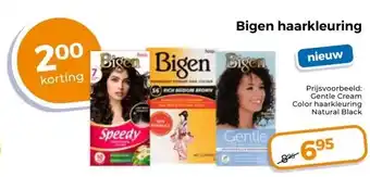 Trekpleister Bigen haarkleuring aanbieding