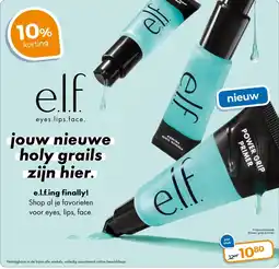 Trekpleister e.l.f eyes.lips.face. aanbieding