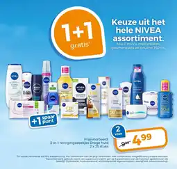 Trekpleister Keuze uit het hele NIVEA assortiment. aanbieding
