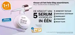 Trekpleister Keuze uit het hele Olay assortiment. M.u.v. Double Action en Beauty Fluid. aanbieding