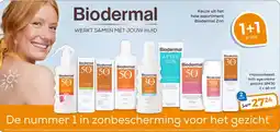 Trekpleister Biodermal WERKT SAMEN MET JOUW HUID aanbieding