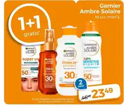 Trekpleister Garnier Ambre Solaire aanbieding