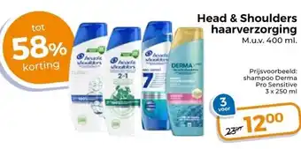 Trekpleister Head & Shoulders haarverzorging aanbieding