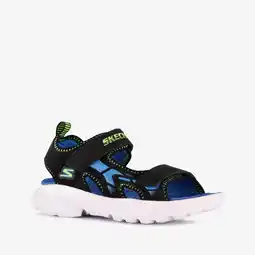 Scapino Skechers Razor Splash Aqua Buddies sandalen zwart aanbieding