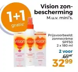 Trekpleister Vision zon- bescherming aanbieding