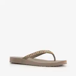 Scapino Skechers Meditation Butterfly Garden teenslippers aanbieding