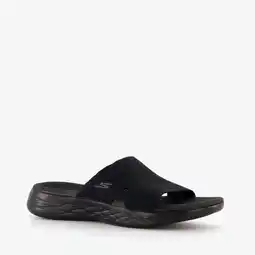 Scapino Skechers On The Go dames slippers zwart aanbieding