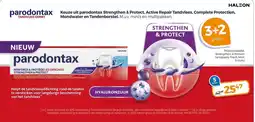 Trekpleister parodontax aanbieding