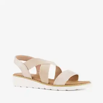 Scapino Natuform dames sandalen goud aanbieding