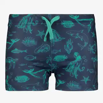 Scapino Osaga jongens zwembroek blauw met zeedieren aanbieding