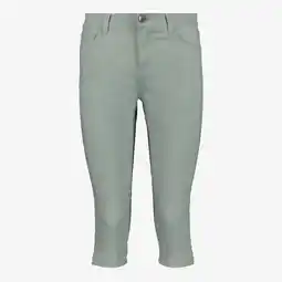 Scapino TwoDay dames capri broek lichtgroen aanbieding