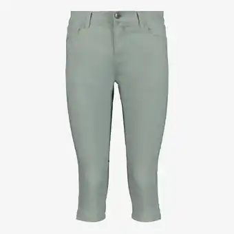 Scapino TwoDay dames capri broek lichtgroen aanbieding