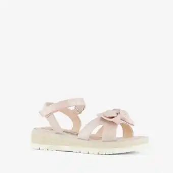 Scapino Blue Box meisjes sandalen met glitters en strikje aanbieding