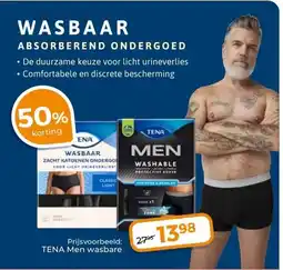 Trekpleister WASBAAR ABSORBEREND ONDERGOED aanbieding
