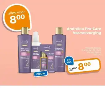 Trekpleister Andrélon Pro-Care haarverzorging aanbieding