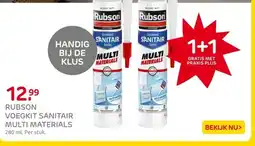 Praxis RUBSON VOEGKIT SANITAIR MULTI MATERIALS aanbieding
