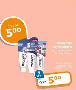 Trekpleister Prodent tandpasta aanbieding