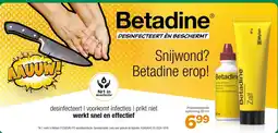 Trekpleister BetadineⓇ aanbieding