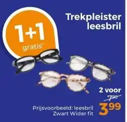 Trekpleister Trekpleister leesbril aanbieding